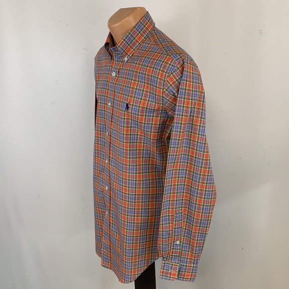 Ralph Lauren long sleeve button down collar shirt.  S - Picture 5 of 7